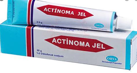 Actinoma jel ne işe yarar?