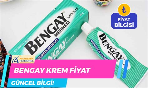 Bengay krem ne işe yarar?